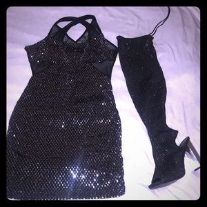 JAW DROPPING, SEQUIN PARTY DRESS👗